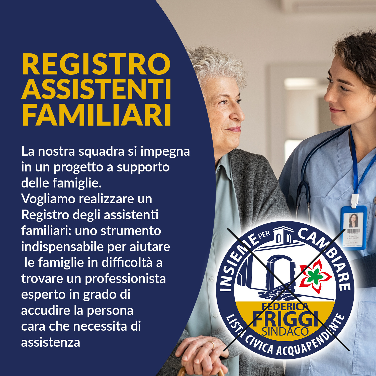 Un Registro degli assistenti familiari a supporto delle persone con difficoltà